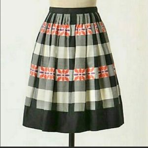 Anthropologie Floreat skirt